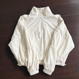 ALO Yoga Women's Off-White Pullover Jacket